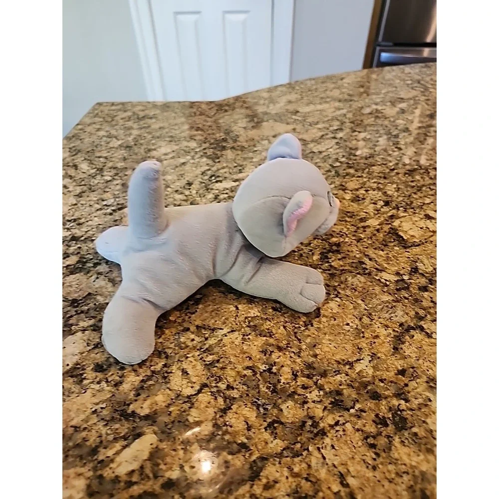Vintage Tonka Pound Purries Plush Lot Gray‎ Cat Laying Vintage